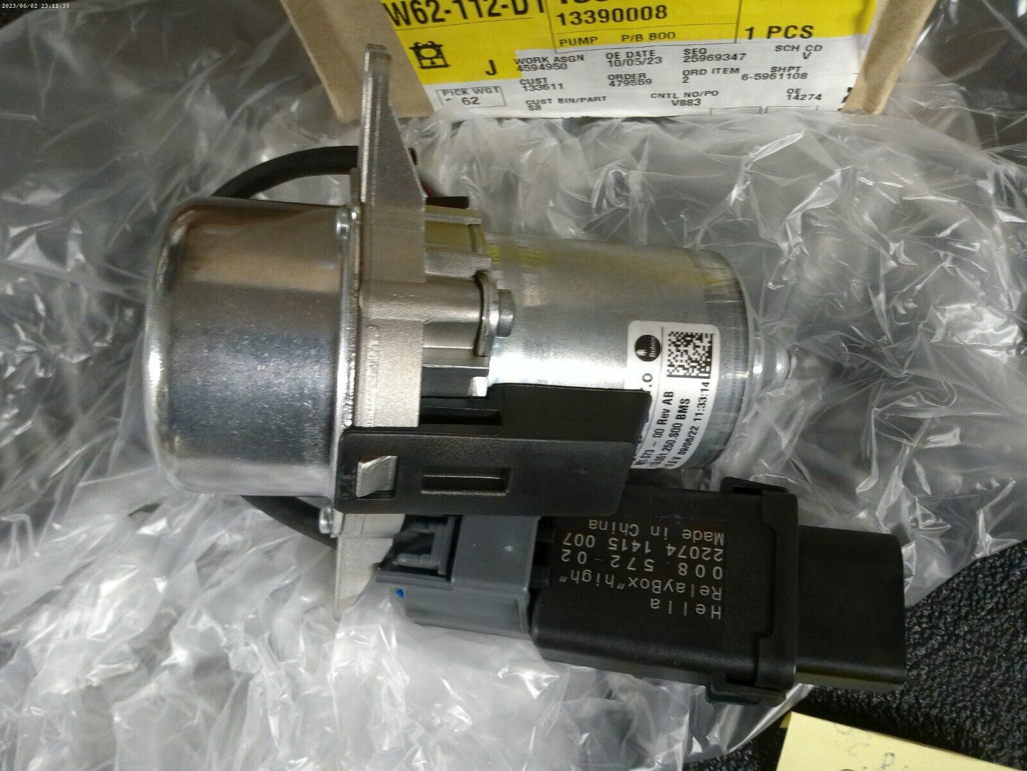 Genuine GM Power Brake Booster Pump Assembly 13390008 | CS11-D