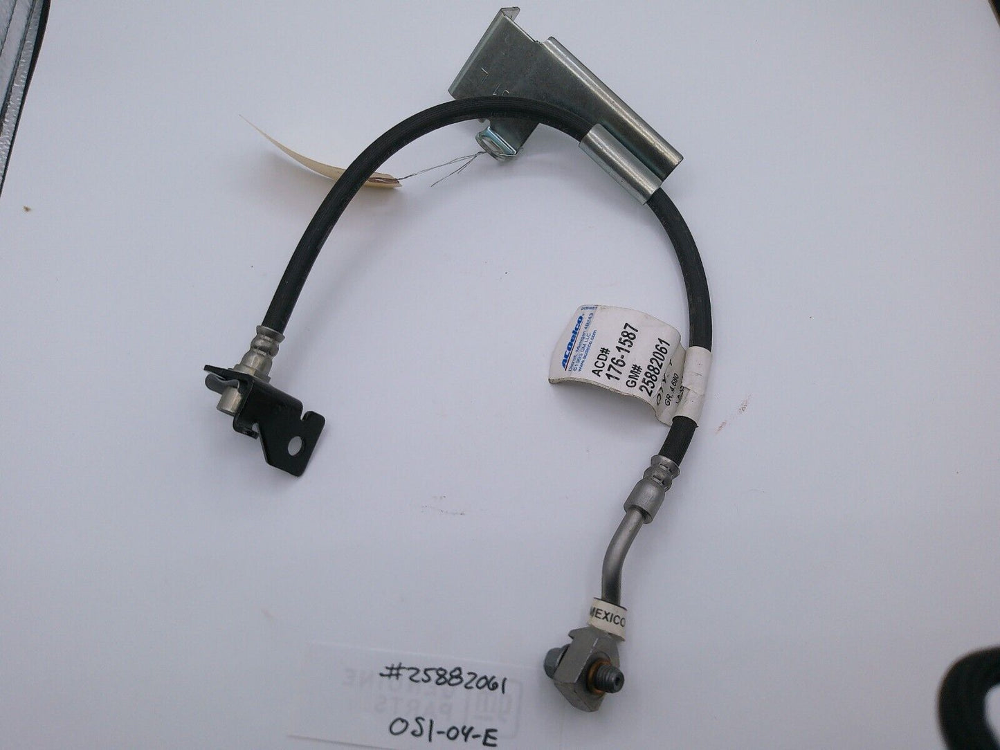 Genuine OEM GM ACDelco 25882061 Brake Hydraulic Hose | OS1-04-E