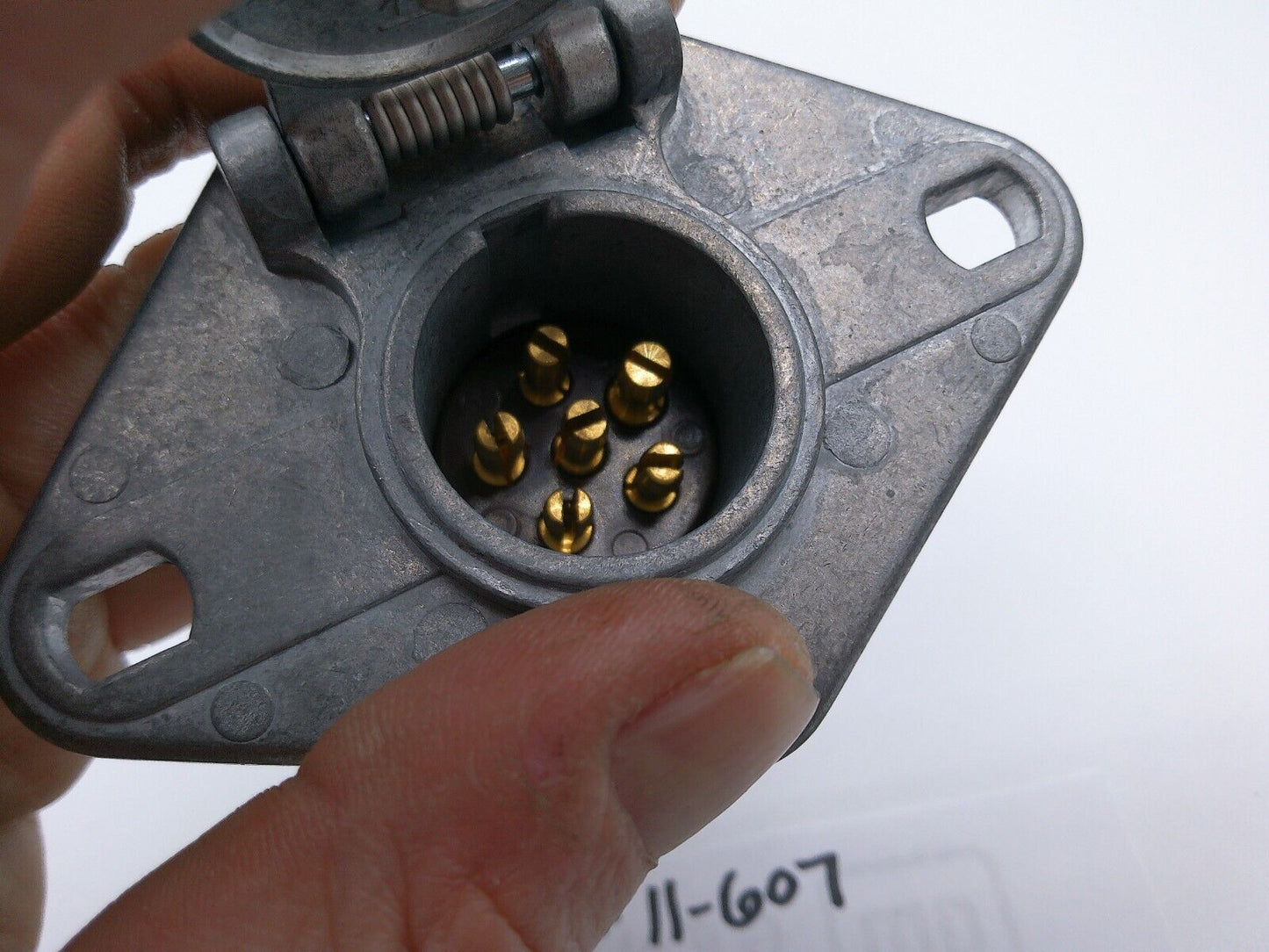 Genuine Pollak 11-607P - Electrical Socket - NOS | OS2-07-E