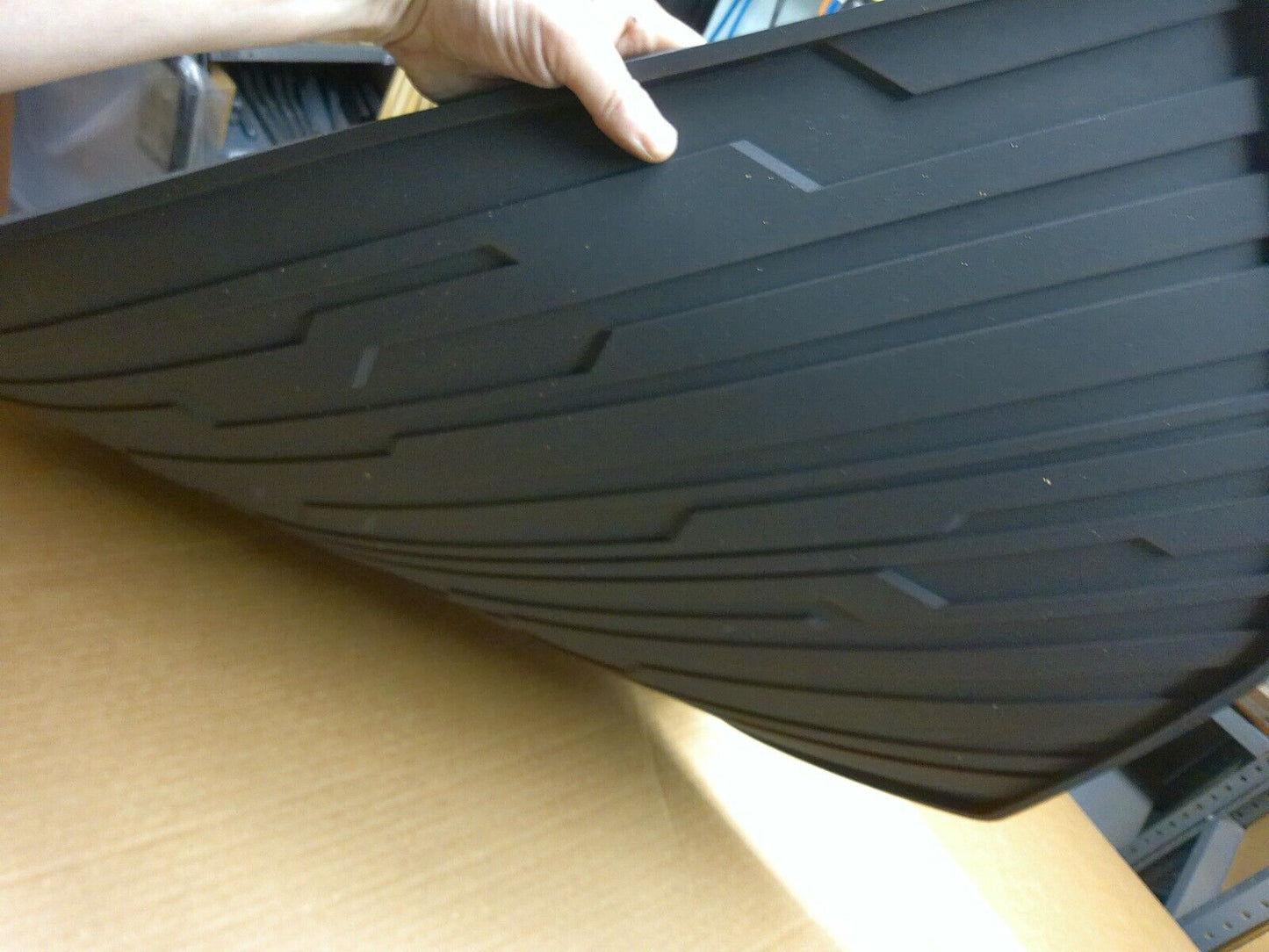 2017-2020 GMC Acadia OEM GM All Weather Front Floor Mats Black 84038455 | CS11-A