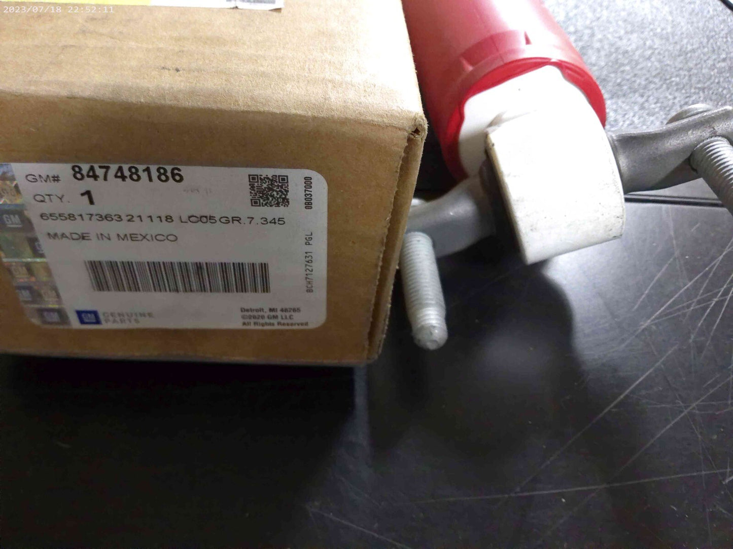 Genuine OEM RANCHO GM Front Shock Absorber 84748186 | CS12-D