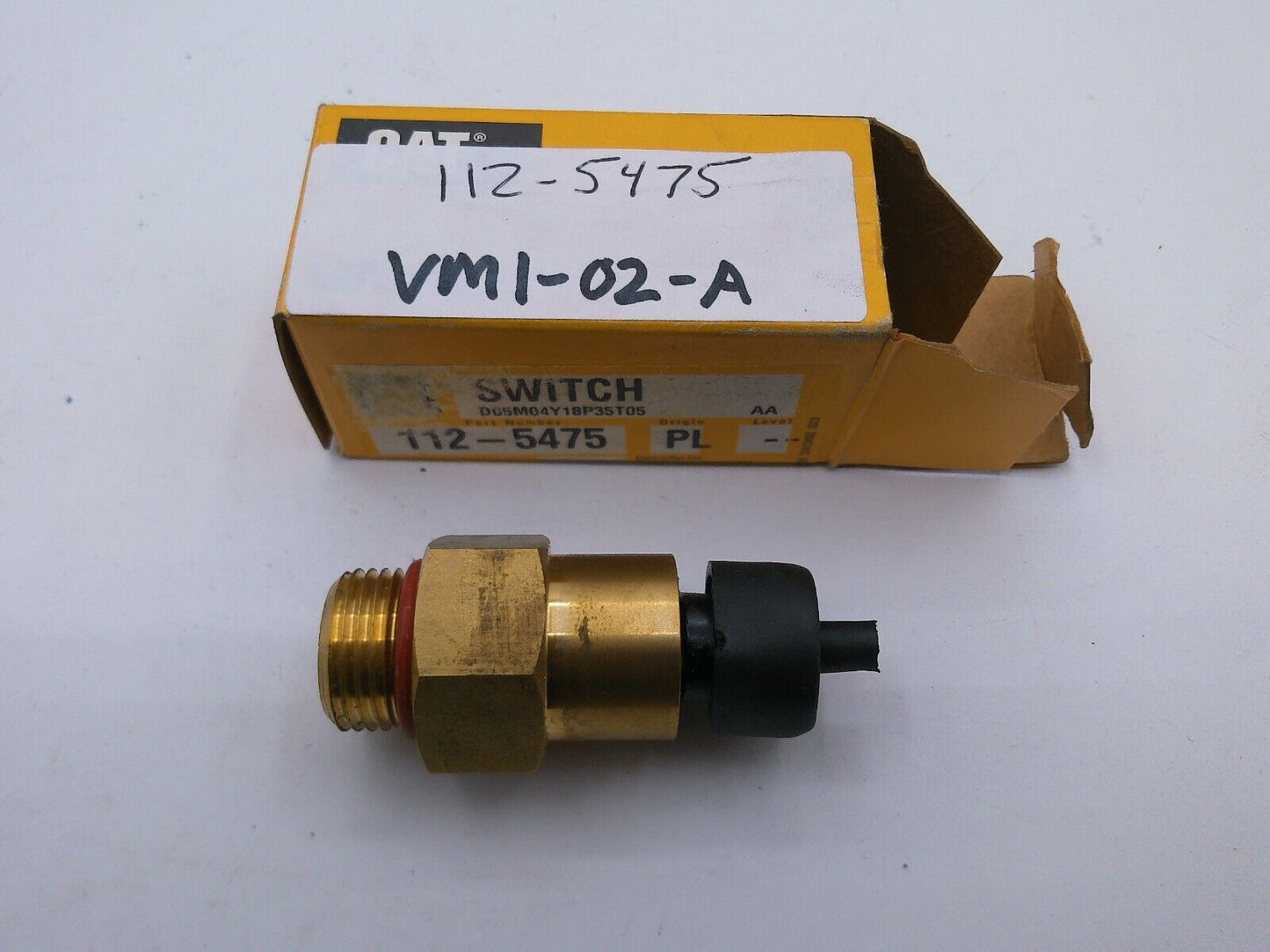 GENUINE OEM Caterpillar Nos SWITCH #112-5475 | VM1-02-A