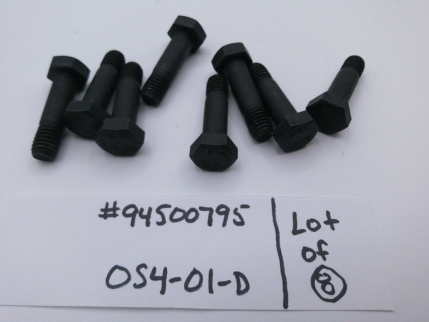Lot of (8) Genuine OEM General Motors Bolt 94500795 | OS4-01-D