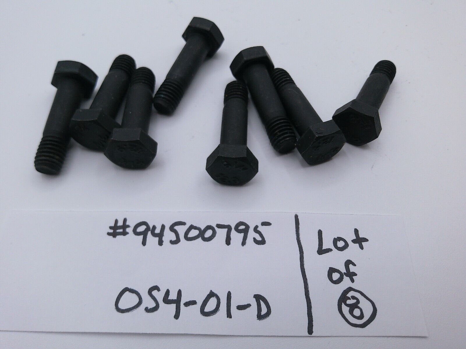 Lot of (8) Genuine OEM General Motors Bolt 94500795 | OS4-01-D