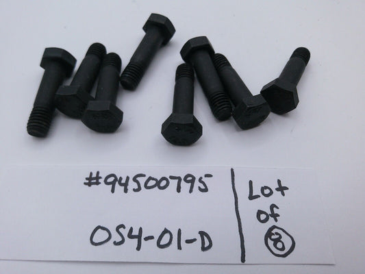 Lot of (8) Genuine OEM General Motors Bolt 94500795 | OS4-01-D