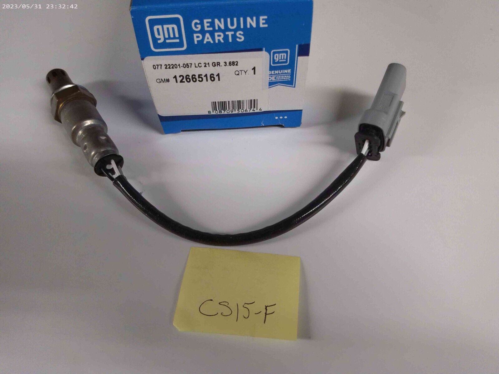 Genuine ACDELCO OEM GM Heated Oxygen Sensor 12665161 | CS15-F