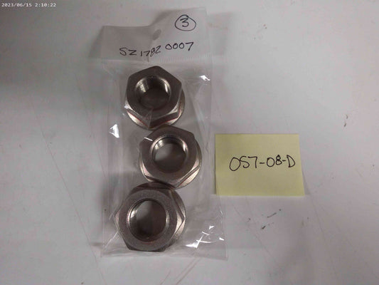Hino SZ17820007 Flange Nut (3 pack) | OS7-08-D