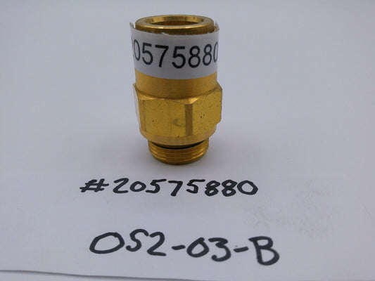 OEM Volvo 20575880 Brass Fitting | OS2-03-B