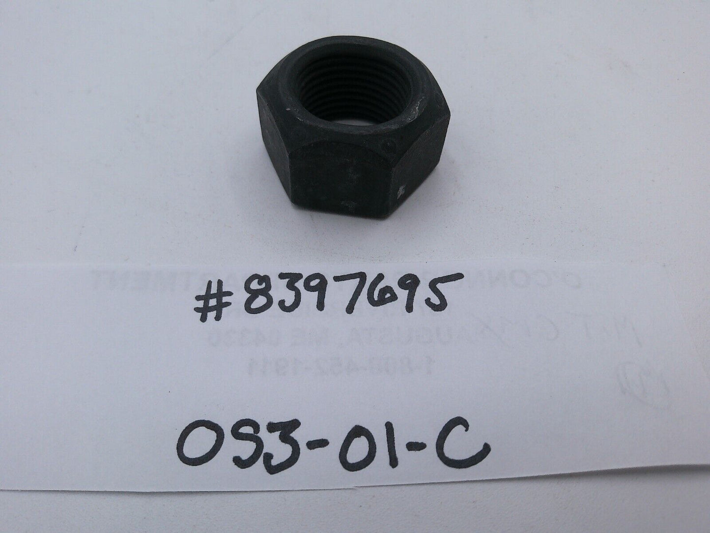 Genuine OEM Volvo 8397695 Lock Nut | OS3-01-C