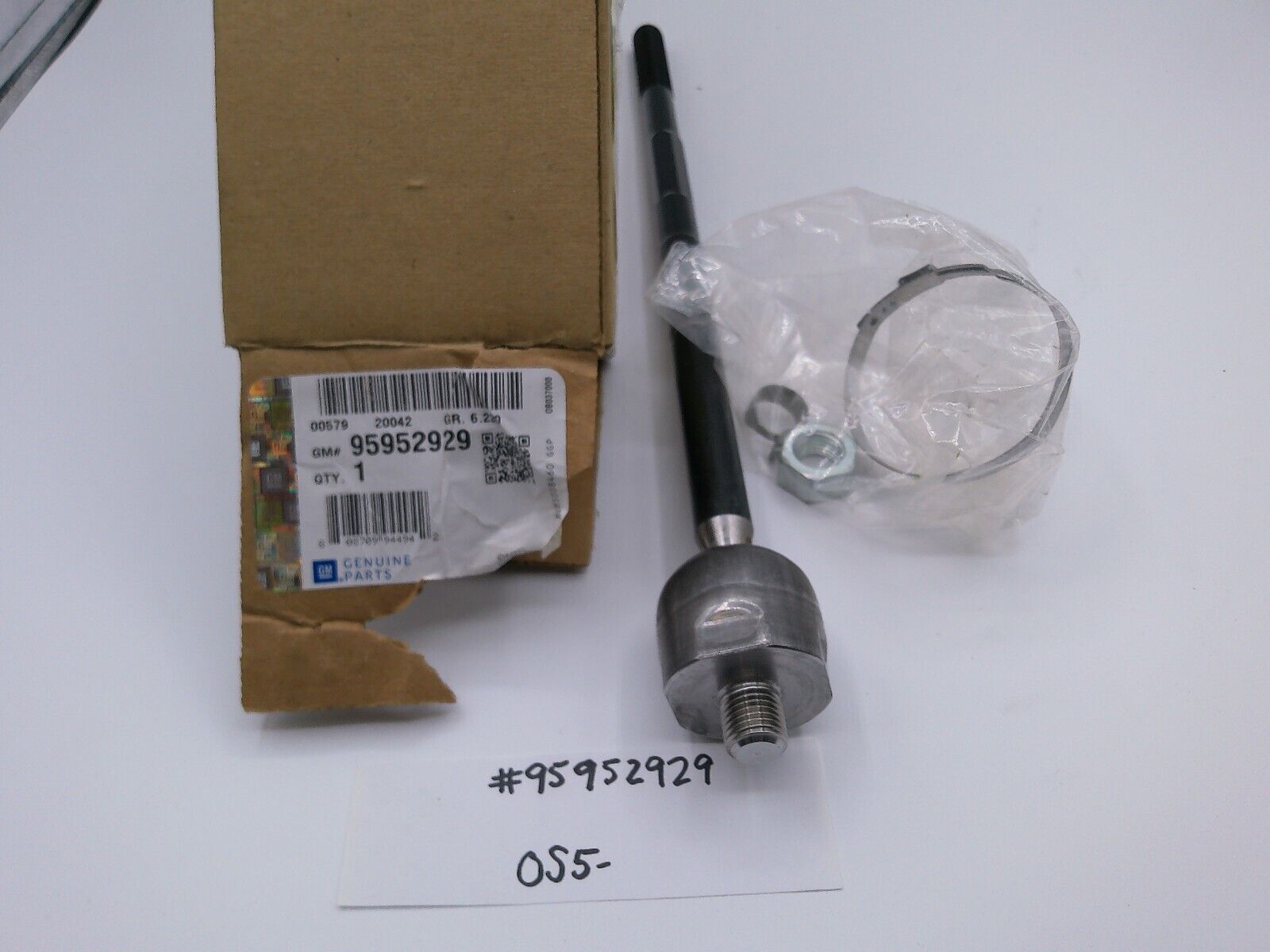 GM OEM Steering Gear-Inner Tie Rod End 95952929 | OS5-