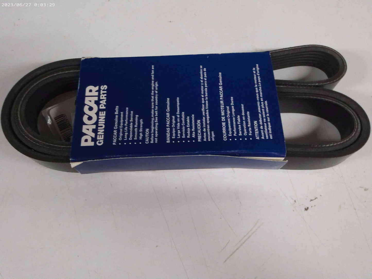 NOS Paccar D84-1000-3061620 Heavy Duty Serpentine Belt | CS11-D-T