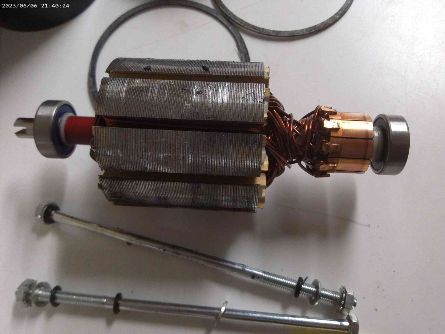 Genuine Fisher / Western Spreader Motor 75606 D6214 *PARTS - READ* | CS15-D