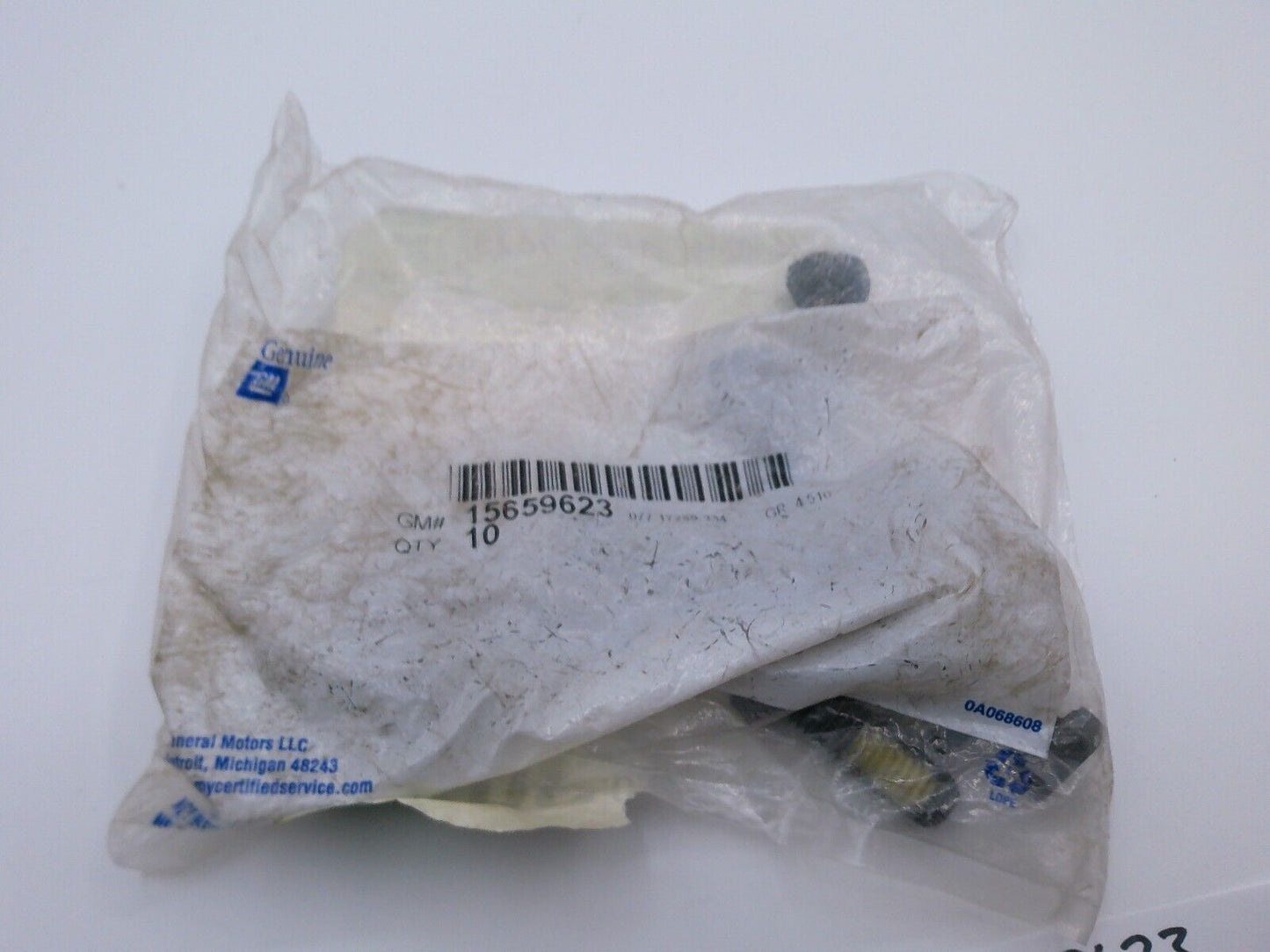 Pack of (10) Genuine OEM GM 15659623 - BOLT - General Motors | OS2-08-B