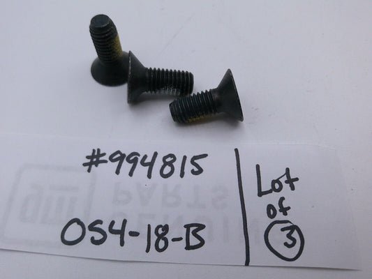 Lot of (3) Genuine OEM Volvo 994815 Six Point Socket Screw | OS4-18-B