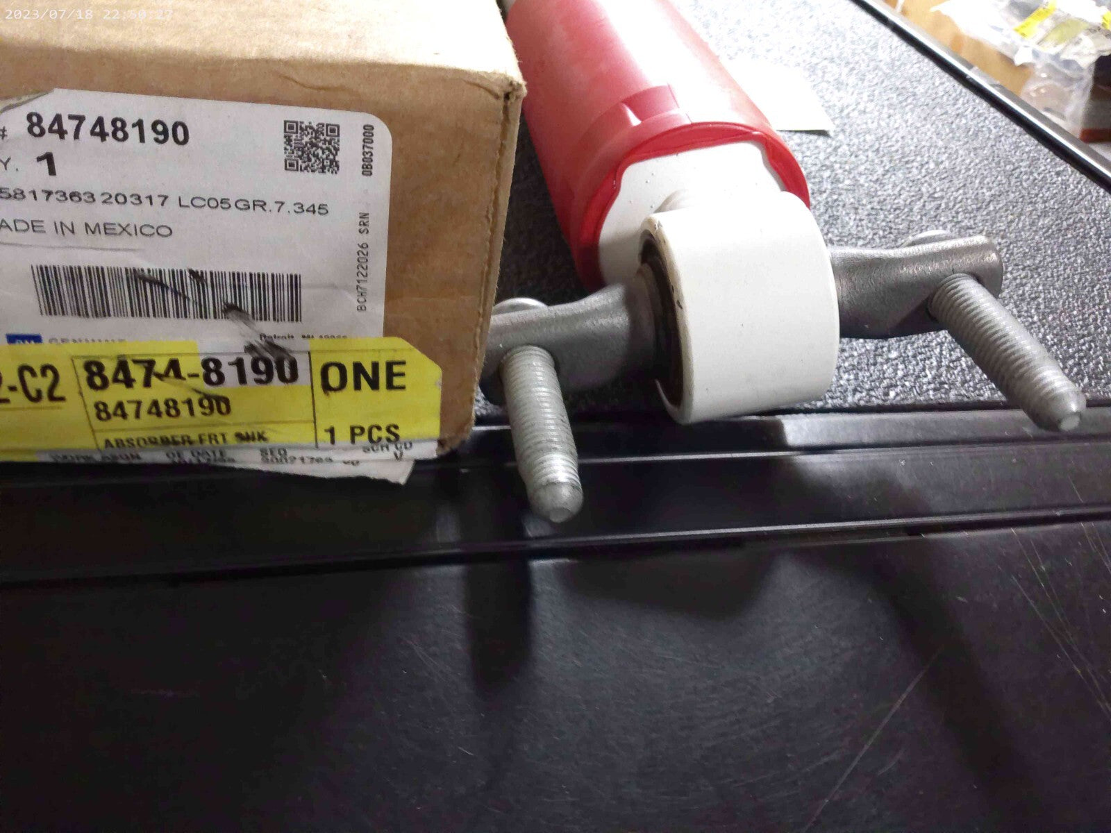 Genuine OEM RANCHO GM Shock Absorber 84748190 | CS12-C
