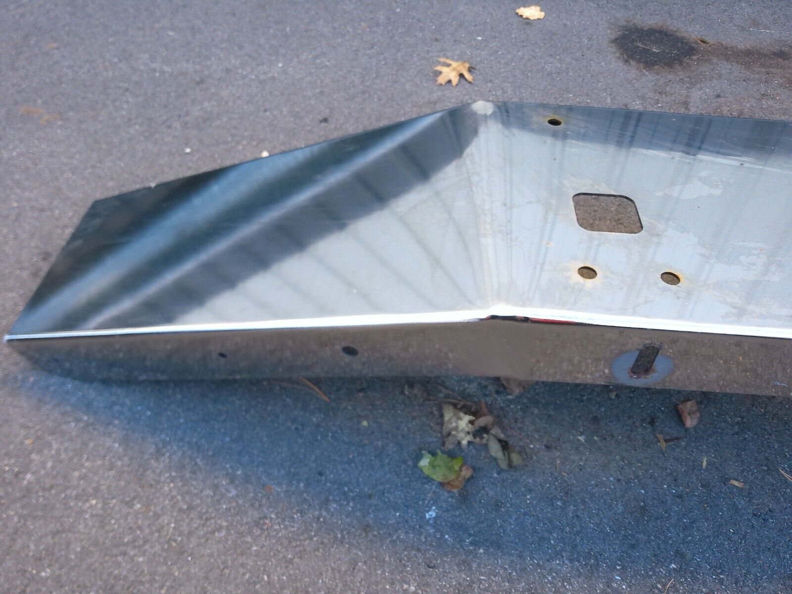 OEM Kenworth FN010126 Chromed Steel Bumper *Read*
