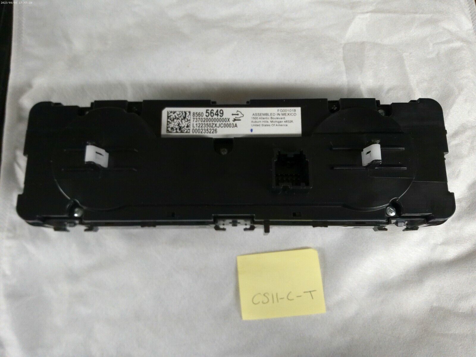 Genuine  OEM GM F (S)Control 86544524 | CS11-C-T
