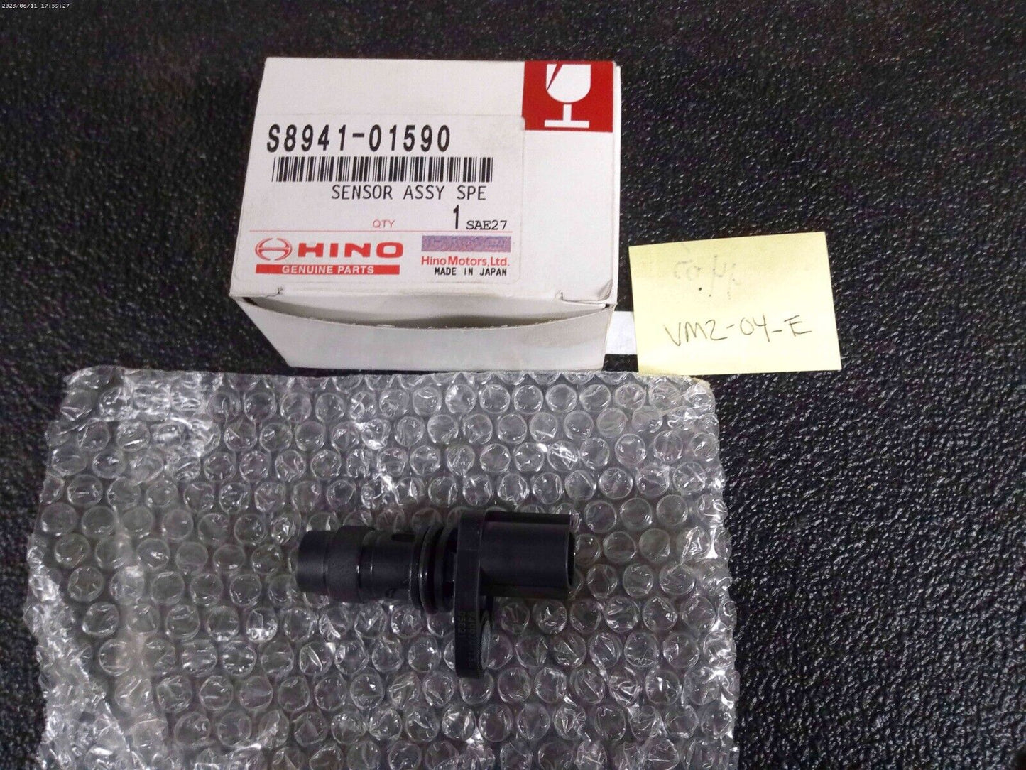 Genuine OEM Hino Speed Sensor S8941-01590 | VM2-04-E