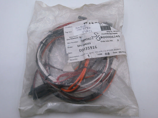 Genuine BlueBird Bus Part: 00035916 HARNESS FRT HEATER | FILE01