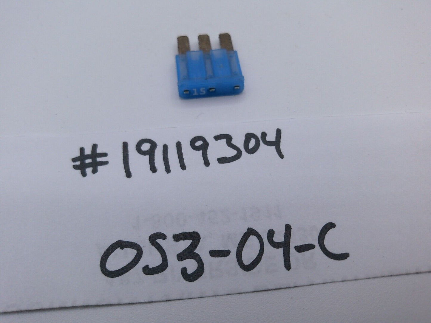 Genuine GM 15 Amp Multi-Purpose Fuse 19119304 | OS3-04-C