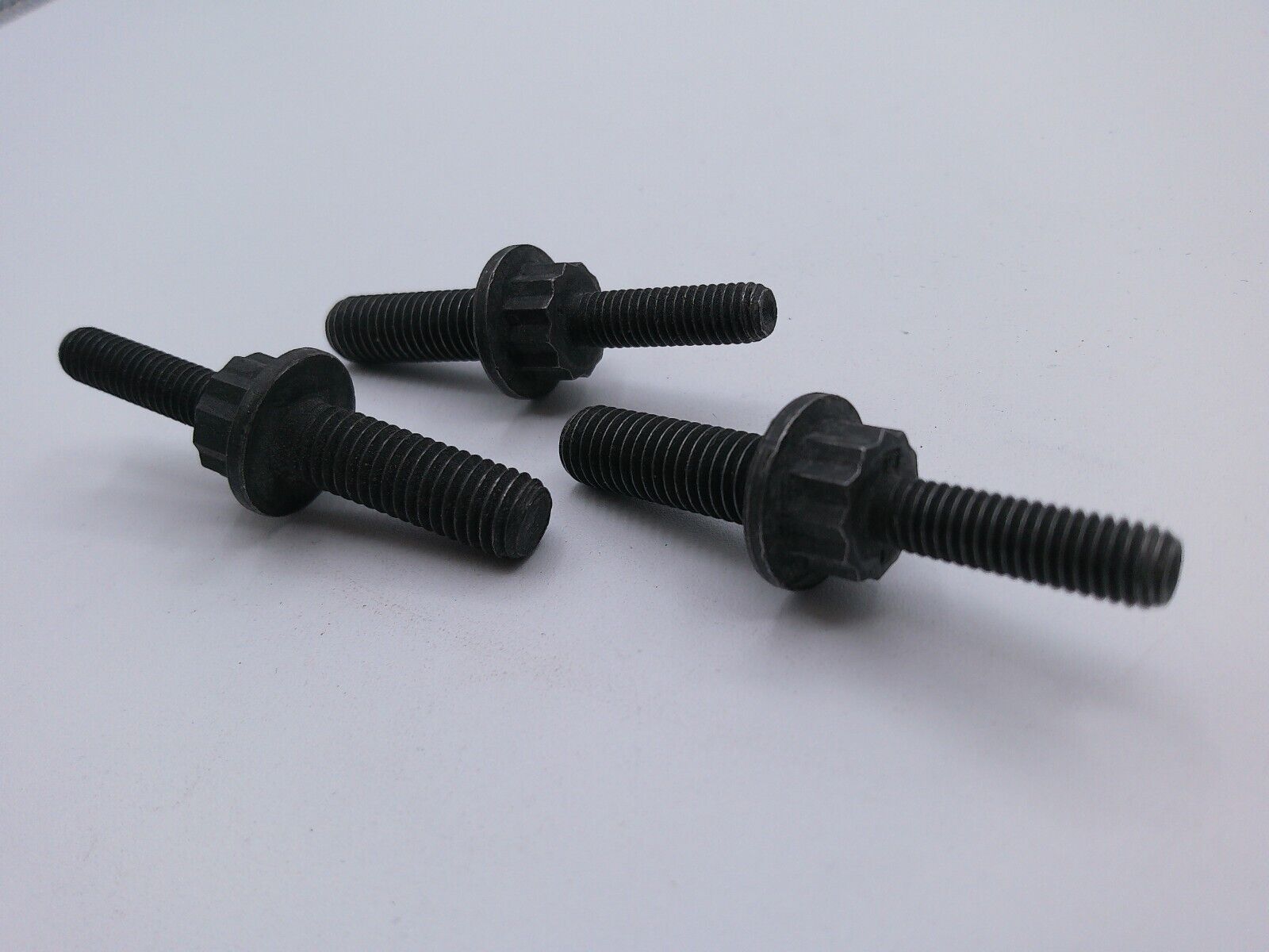 Lot of (3) OEM Genuine Cummins SCREW / Stud, TWELVE POINT CAP 5261712 | OS4-08-B