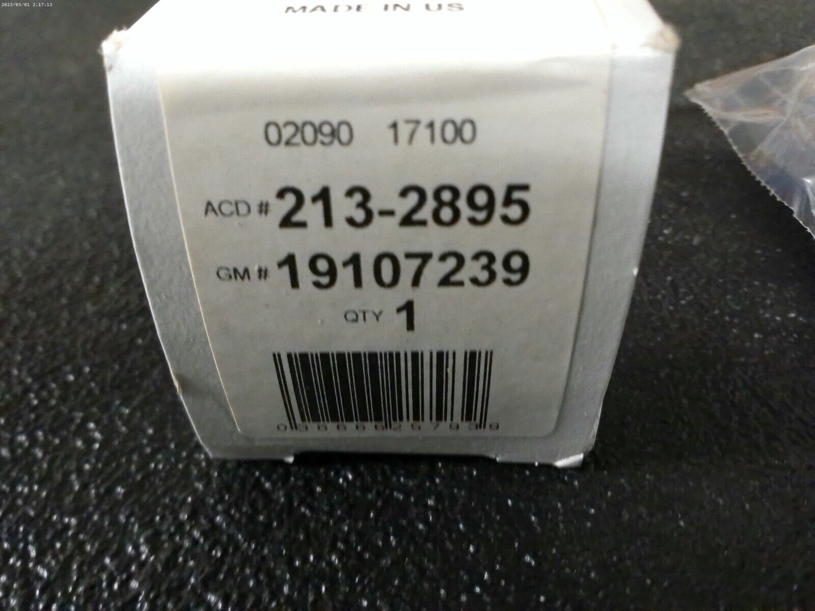 Oxygen Sensor Genuine OEM ACDelco 213-2895 GM 19107239 | CS10-C-T