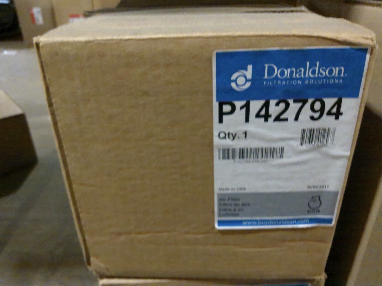 DONALDSON AIR FILTER, PANEL P142794 | WD16-2