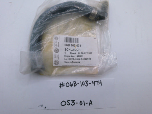 OEM VW AUDI A4 AVANT B7 ENGINE BREATHER VENT HOSE 06B103474 | OS3-01-A