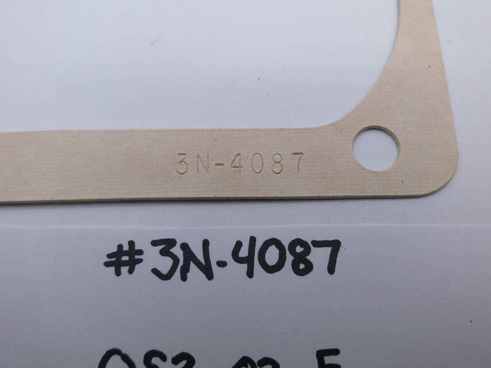 Genuine OEM CATERPILLAR GASKET # 3N-4087 | OS2-02-E