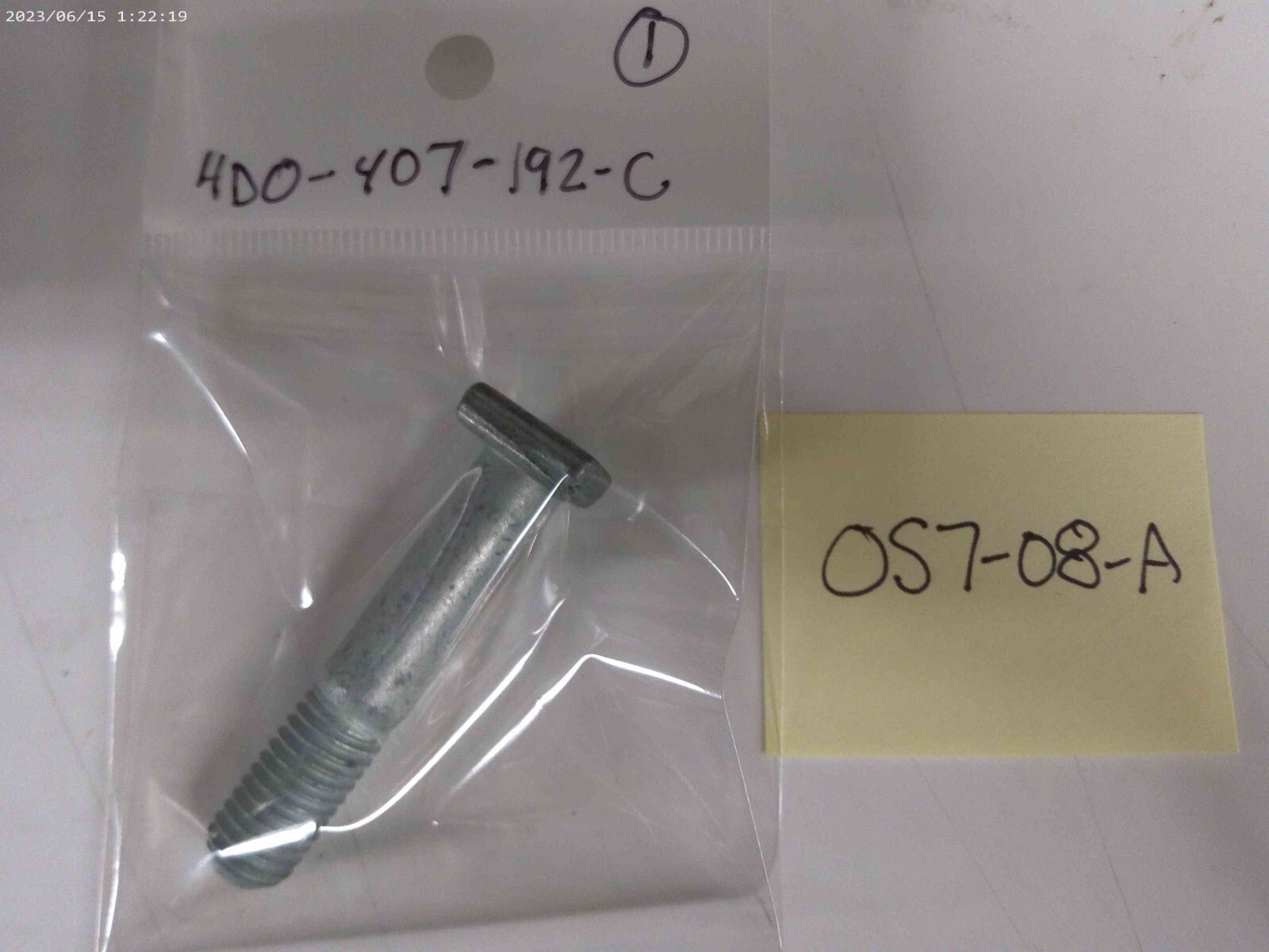 OE VW Lock Screw M10x50 WHT001453 4D0407192C Qty. (1) | OS7-08-A