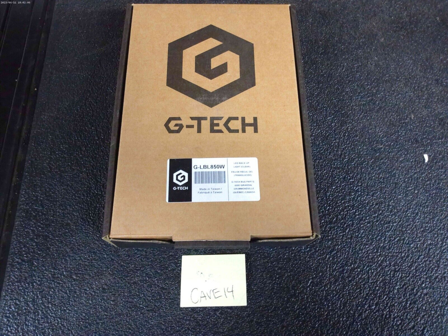 G-Tech Bus Parts G-LBL850W LED Backup Light (Clear) | CAVE14