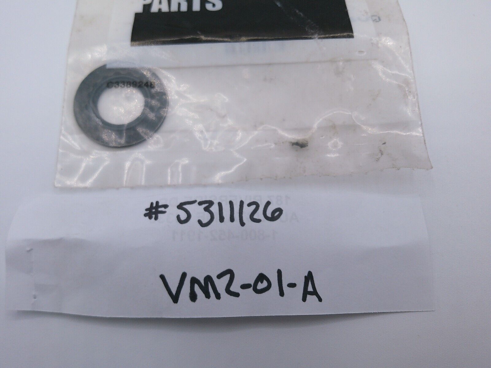 Genuine OEM Cummins WASHER, SEAL 5311126 | VM2-01-A