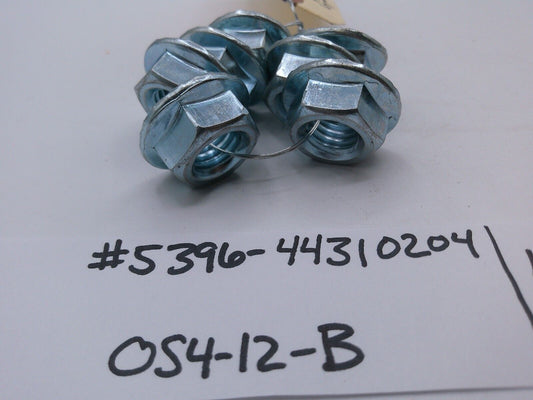 HALDEX NUT SERRATED HDX-44310204 - Lot of (7) | OS4-12-B