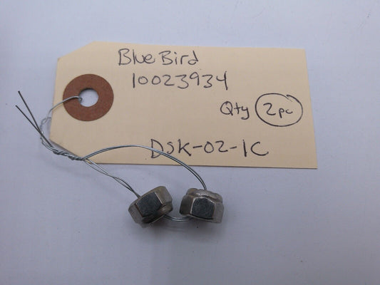 Genuine BlueBird Bus Part: 10023934 - 304SS NUT (qty. 2) | DSK-02-1C