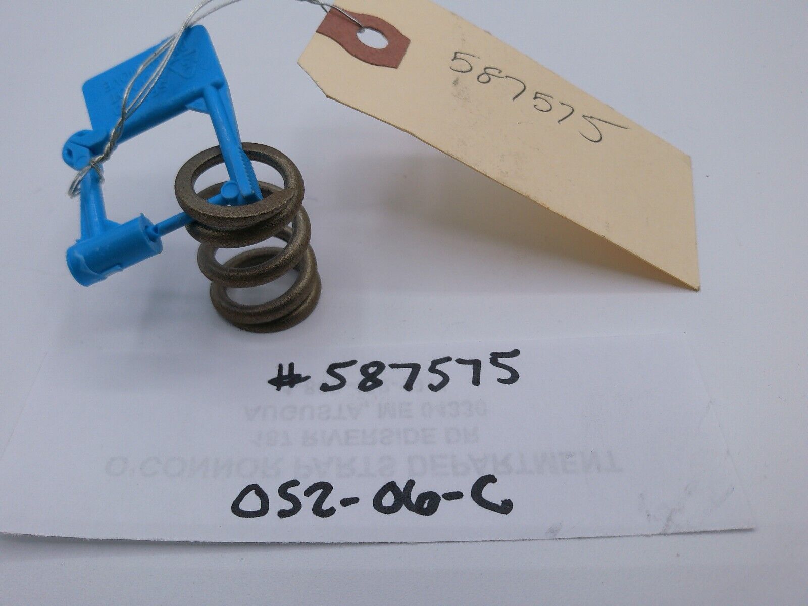Genuine GM OEM Exhaust-Spring 587575 | OS2-06-C