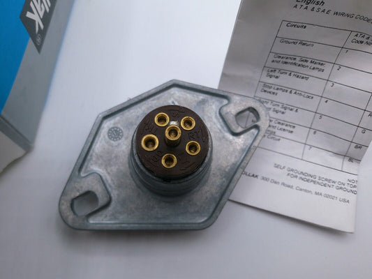POLLAK 11-607P 6-Way Connector Socket | VM1-04