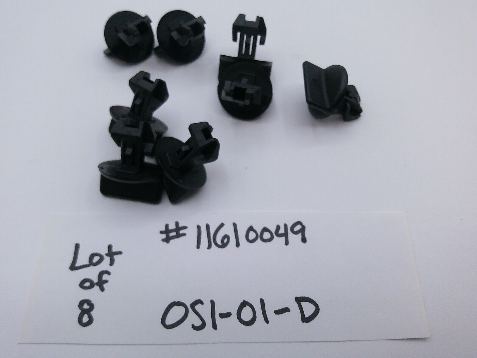 Genuine OEM GM 11610049 Trim Nut, Lot of (8) | OS1-01-D