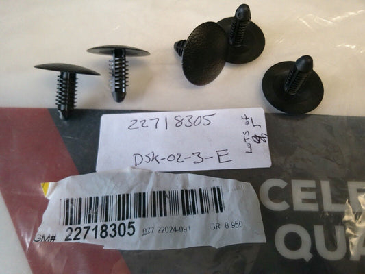 Genuine OEM GM 22718305 Insulator Retainer Lot of 5pcs | DSK-02-3-E