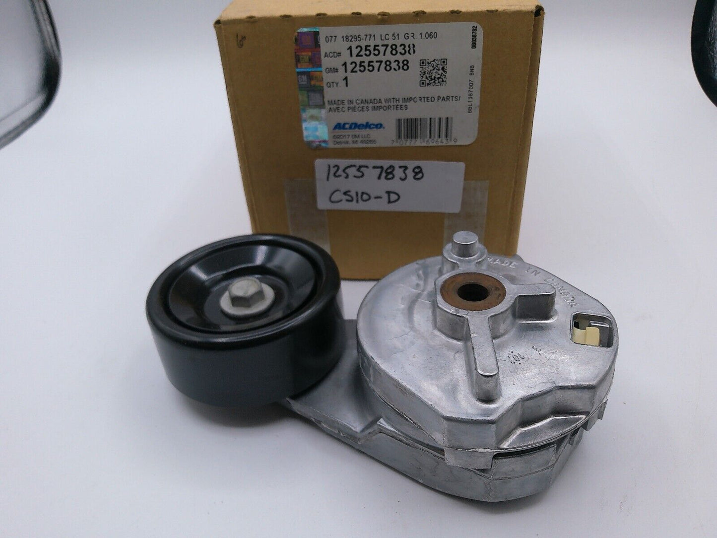 Genuine OEM GM Drive Belt Tensioner 12557838 | CS10-D