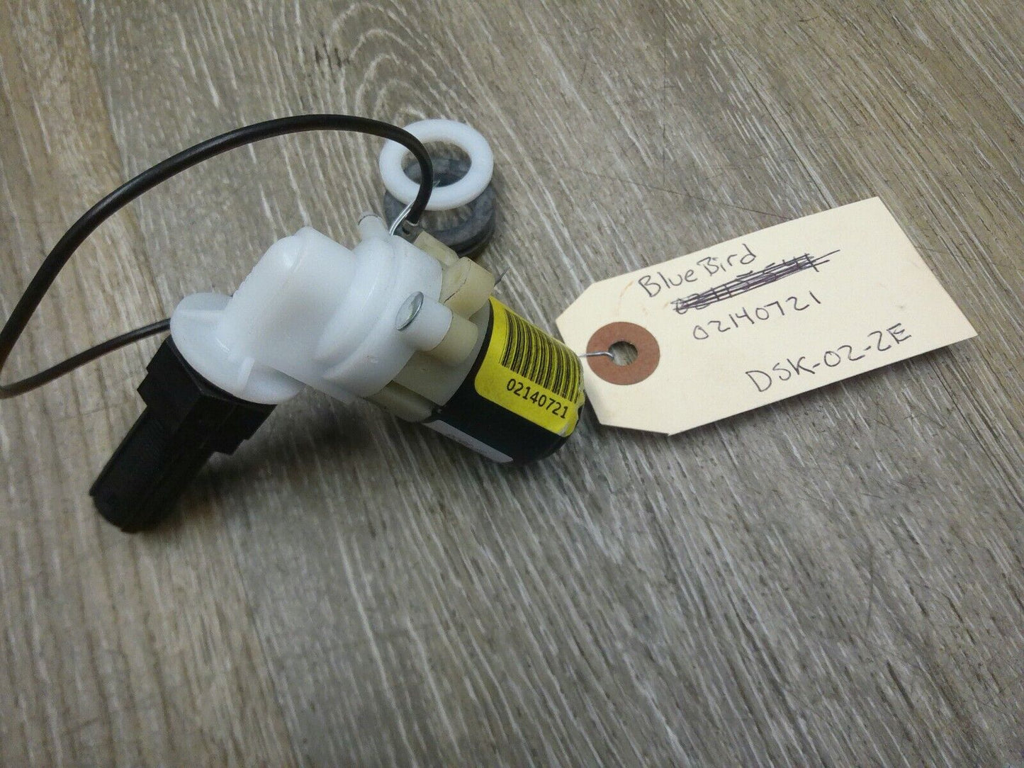 Genuine BlueBird Bus Part: 02140721 12V PUMP | DSK-02-2E