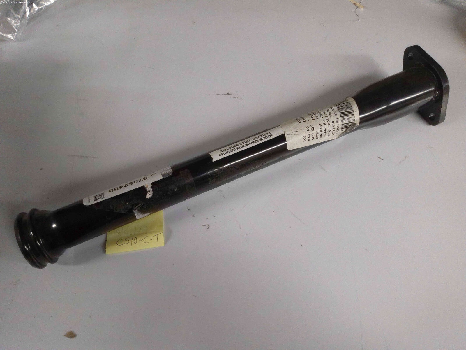 Genuine OE GM Water Pump Outlet Pipe 97352450 Isuzu 8973524501 | CS10-C-T