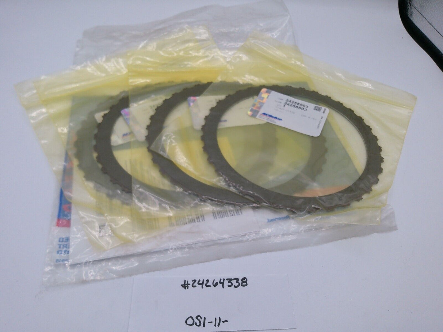 Genuine OEM GM / AcDelco 24264338 Auto Trans Clutch Plates | OS1-11-
