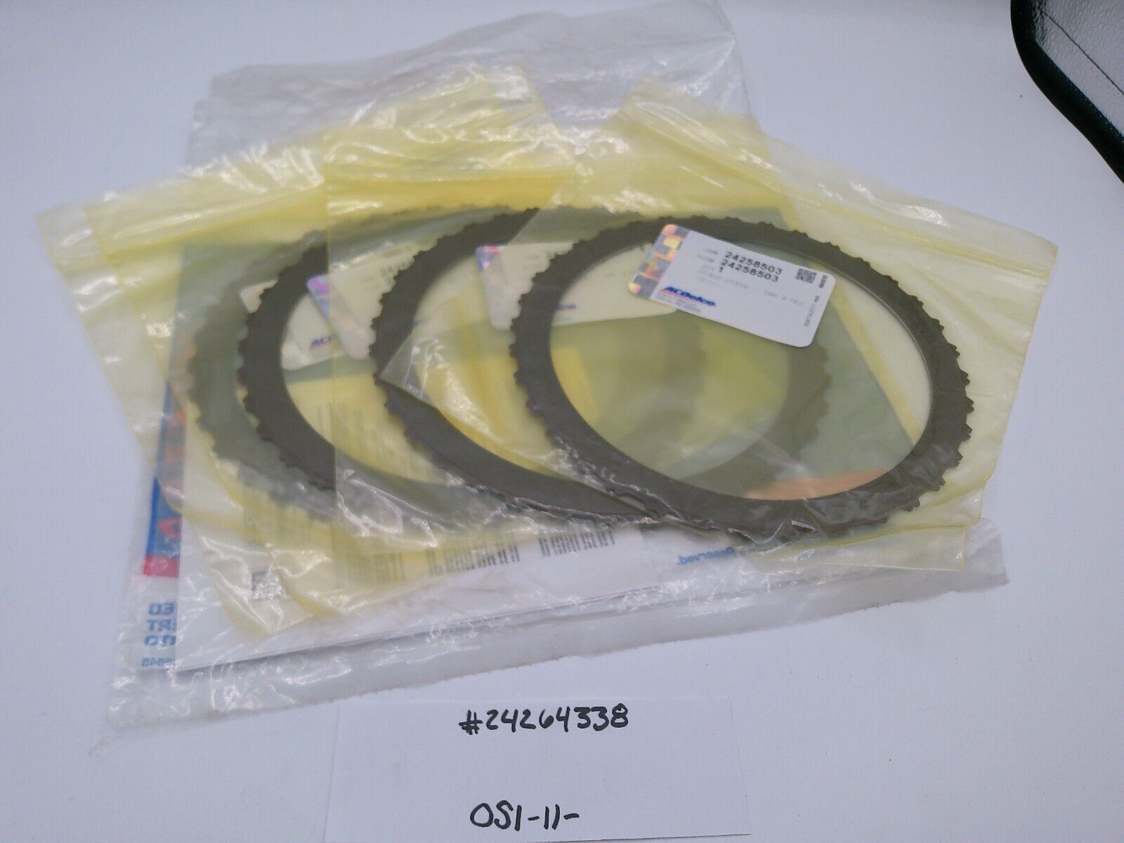Genuine OEM GM / AcDelco 24264338 Auto Trans Clutch Plates | OS1-11-