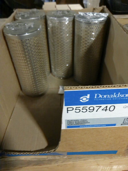 Lot of (4) Genuine Donaldson hydraulic filter p559740 | WD24-1