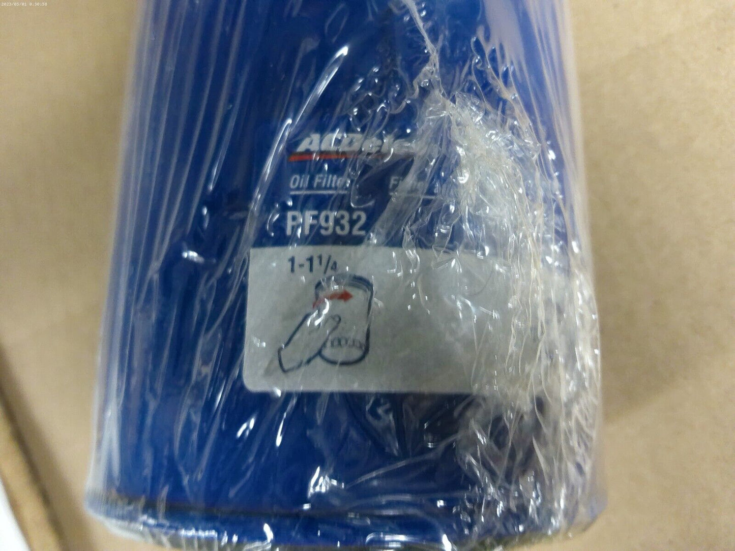 AC Delco PF932 Oil Filter 25010754 Genuine GM OEM | CS10-C-T