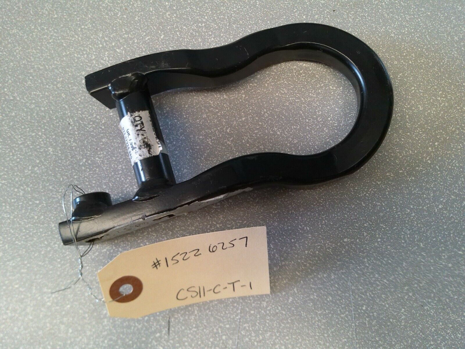 OEM 2007-2019 Sierra Silverado 1500 Front Frame Tow Hook 15226257 | CS11-C-T-1