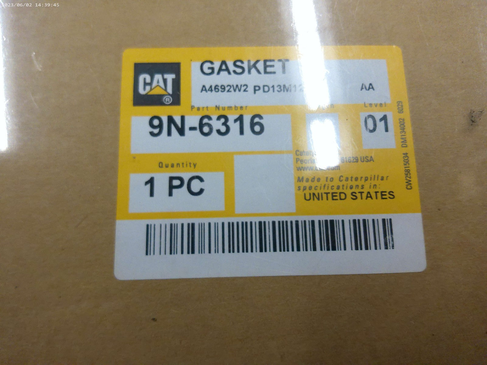 oem CAT 9N6316 9N-6316 Bell Housing Gasket | OS-FL