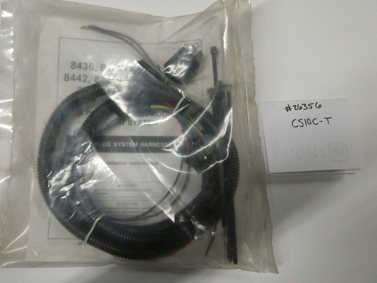 FISHER PLOW 26356 4 PORT SHORT HEADLIGHT HARNESS | CS10C-T