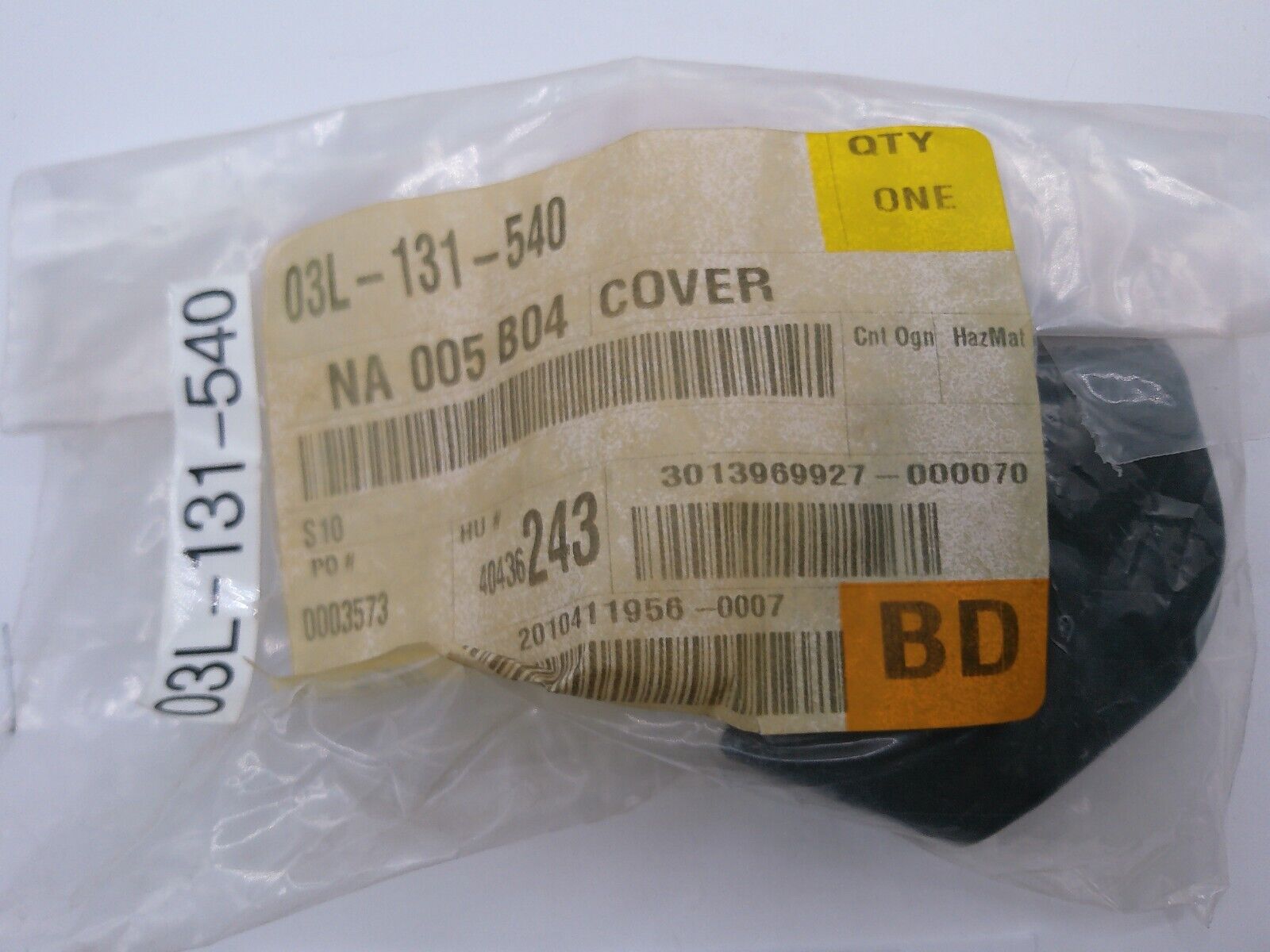 Genuine OEM VW 03L131540 03L-131-540 Cover | OS4-10-B