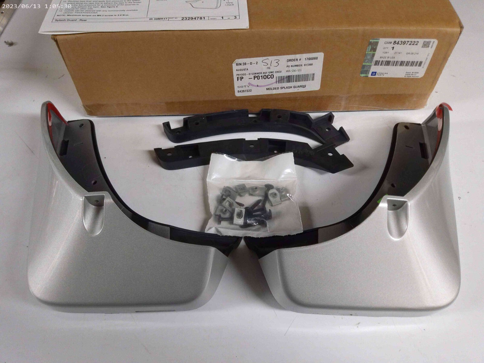 Genuine GM 84397222 GUARD PKG Rear set 18-23 Enclave | CS17-F